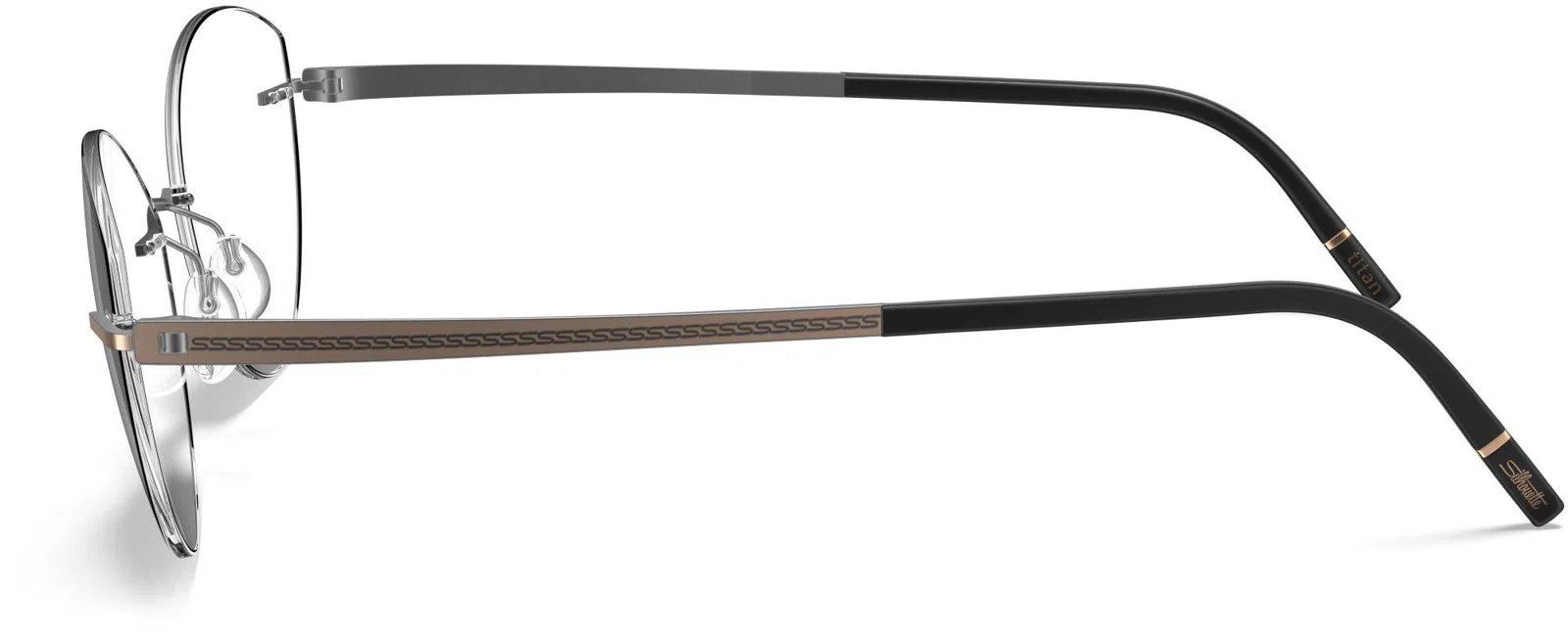 Silhouette Momentum Chassis Rimless 5529 Eyeglasses - view 124